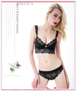 Comfortable Thin Cotton Brassiere Black Push Up Bra Panties Sets Lace Lingerie Black Women Underwear Set Plus Size Sexy Bras Comfortable Thin Cotton Brassiere Black Push Up Bra Panties Sets Lace Lingerie Black Women Underwear Set Plus Size Sexy Bras