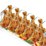 Non-Stick Rack Chicken Leg Grill Stand
