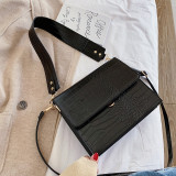 [BXX] Stone Pattern PU Leather Crossbody Bags For Women 2020 Autumn Brand Designer Shoulder Messenger Bag Female Handbags HI917