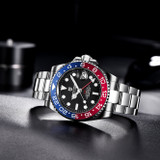 PAGANI DESIGN Sapphire Glass 40MM Ceramic GMT Mechanical Watches 100m Waterproof Classic Fashion Luxury Automatic Watch