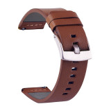 UTHAI Z26 Genuine leather Watchbands 18 20 22 24mm For Samsung  Watch 46mm 44mm 42mm 40mm Strap For Huawei Watch For moto360 II