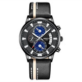 NIBOSI 2020 Fashion Mens Watches Top Brand Luxury Gold Clock Sports Chronograph Waterproof Quartz Watch Men Relogio Masculino