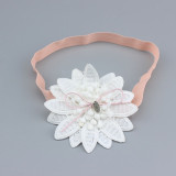 Lace Flower Baby Headband Princess Elastic Floral Kids Baby Girl Headbands Turban Children Hair Band Haarband Hair Accessories