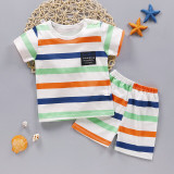 2019 Summer Boy Set Cartoon Cute Cotton Male Baby Set Toddler Boys Clothing Set Girls Boutique Outfits Toddler Boy Clothes