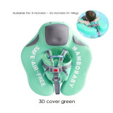Baby Infant Non-Inflatable Float Lying Swimming Ring Children Waist Float Ring Floats Pool Toys Swim Trainer Sunshade Swim Ring