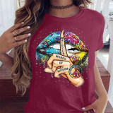 Watercolor Graphic T Shirt