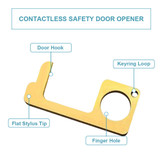 Door Opener Key Chain NO TOUCH
