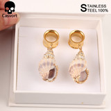 Unique Small Snail Stainless Steel Tunnel