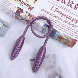Magnetic Curtain Tiebacks Tie Rings Curtain Clip Rope