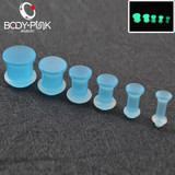 Blue Acrylic Glow In The Dark Plug