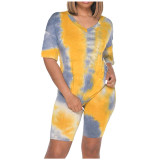 Tie Dye Print Tracksuit