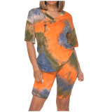 Tie Dye Print Tracksuit
