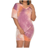 Tie Dye Print Tracksuit