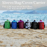 Bottle Cover Carrier With Shoulder For Gallon Water Bottle (No Bottle Included)