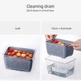 Multifunctional Storage Box Kitchen Refrigerator Fresh-Keeping Drain Basket Multifunctional Storage Box Kitchen Refrigerator Fresh-Keeping Drain Basket