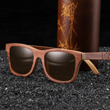 Bamboo Frame Polarized Sunglasses