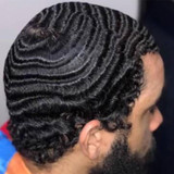 Remy Human Hair Lace Toupee