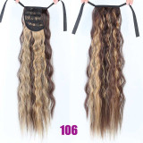 Long Afro Kinky Curly Ponytail Synthetic