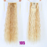Long Afro Kinky Curly Ponytail Synthetic
