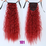 Long Afro Kinky Curly Ponytail Synthetic