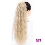 Long Afro Kinky Curly Ponytail Synthetic