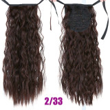 Long Afro Kinky Curly Ponytail Synthetic