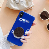 Super star Oreo Milk 3D Phone Case For iPhone