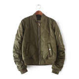 Bella Philosophy quilted bomber jacket