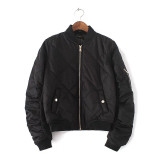 Bella Philosophy quilted bomber jacket