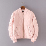 Bella Philosophy quilted bomber jacket