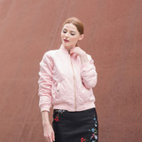 Bella Philosophy quilted bomber jacket