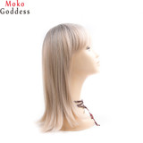 Ombre Brown Blonde Wig High Density Temperature Synthetic Wigs