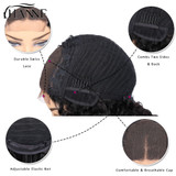 Remy Brazilian Curly Human Hair Lace Wig 4*4 Closure Wigs