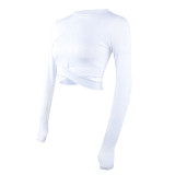 Long Sleeve Quick Dry Fitness Top