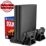 PS4/PS4 Slim/PS4 PRO Vertical Stand with Cooling Fan