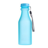 Candy Colors Unbreakable Frosted Leak-proof Plastic kettle 550mL BPA Free