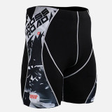 Mens Gym Wear Compression Shorts