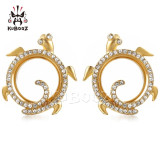 Beauty Turtle Shape Fashion Ear Gauges Stainless Steel