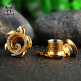 Beauty Turtle Shape Fashion Ear Gauges Stainless Steel