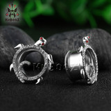 Beauty Turtle Shape Fashion Ear Gauges Stainless Steel