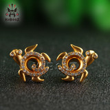 Beauty Turtle Shape Fashion Ear Gauges Stainless Steel