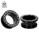 2PCS Ear Gauges Stainless Steel