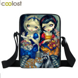 Dark Gothic Beauty Mini Messenger Bag