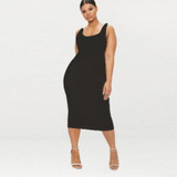 Casual Strapless Bodycon Dresses