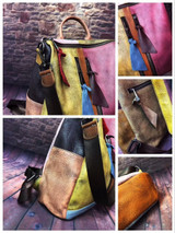 Cowhide Leather Backpack