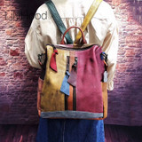 Cowhide Leather Backpack