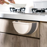 Folding Waste Bin Kitchen Hanging Trash Can