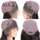 Kinky Straight Lace Front Human Hair Wigs