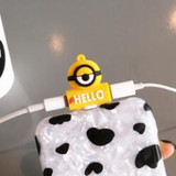 Cute 2 in 1 Earphone Adapter For iPhone