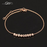 Anklets Chain Rose Gold Color/Silver Tone